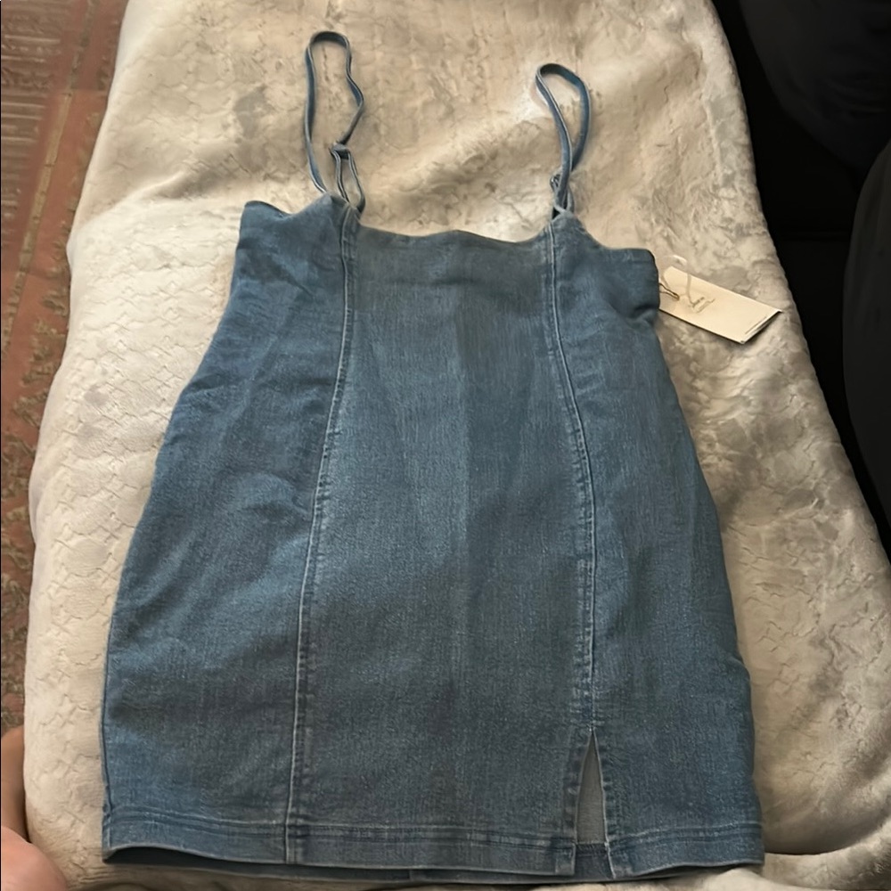 Blue Denim Dress
